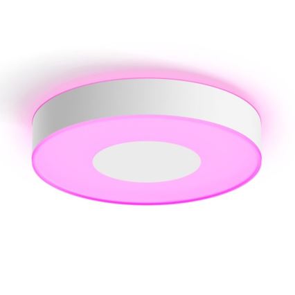Philips - Lámpara de techo LED RGB regulable Hue INFUSE LED/33,5W/230V 2000-6500K Ø 381 mm blanca