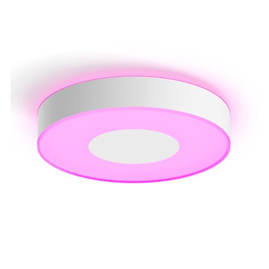 Philips - Lámpara de techo LED RGB regulable Hue INFUSE LED/33,5W/230V 2000-6500K Ø 381 mm blanca