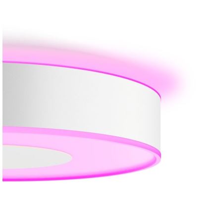 Philips - Lámpara de techo LED RGB regulable Hue INFUSE LED/33,5W/230V 2000-6500K Ø 381 mm blanca