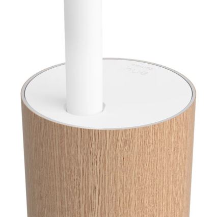 Philips - Lámpara de pie regulable LED RGBW Hue SIGNE LED/29W/230V 2000-6500K beige