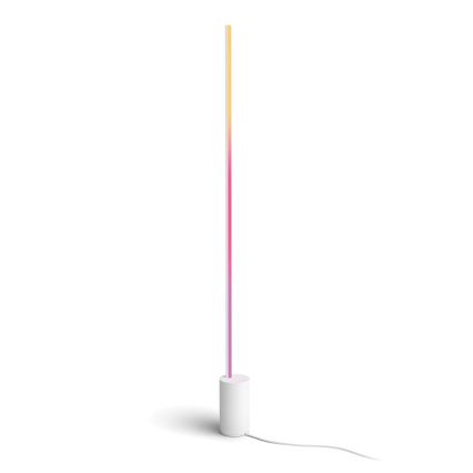 Philips - Lámpara de pie regulable LED RGBW Hue SIGNE LED/29W/230V 2000-6500K blanca