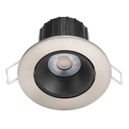 Philips - SET de 3 luminarias empotrables LED regulables para baño ABROSA LED/9W/230V IP44