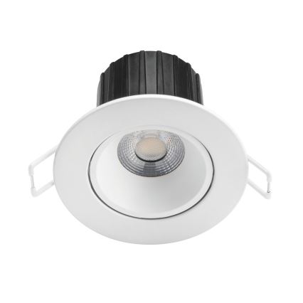 Philips - SET de 3 luminarias empotrables LED regulables para baño ABROSA LED/9W/230V IP44