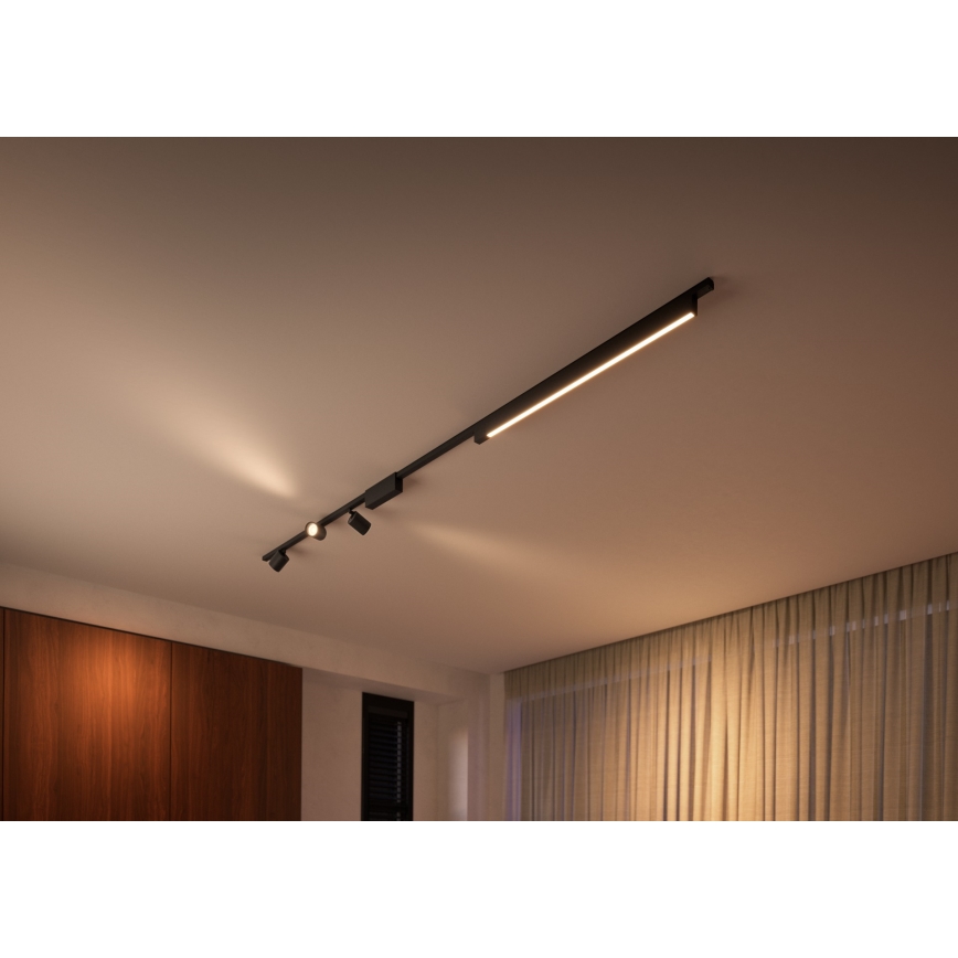 Philips - JUEGO 4x Lámpara LED RGB regulables para sistema de rieles Hue PERIFO LED RGB/44,6W/230V 2000-6500K