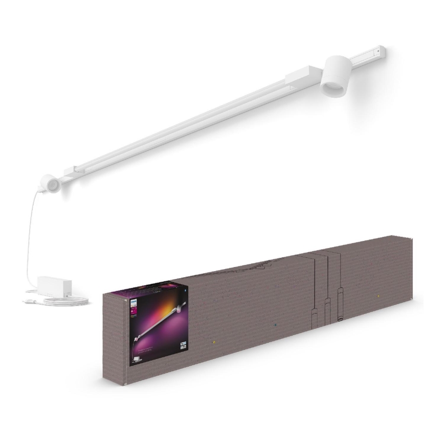 Philips - Juego de 3 focos de pared LED RGB regulables para sistema de riel Hue PERIFO LED/39,9W/230V 2000-6500K