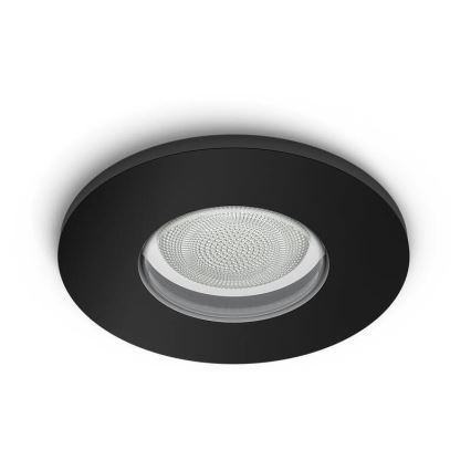 Philips - JUEGO 3x LED RGBW Lámpara de techo regulable para baño Hue XAMENTO 1xGU10/5,7W/230V 2200-6500K IP44