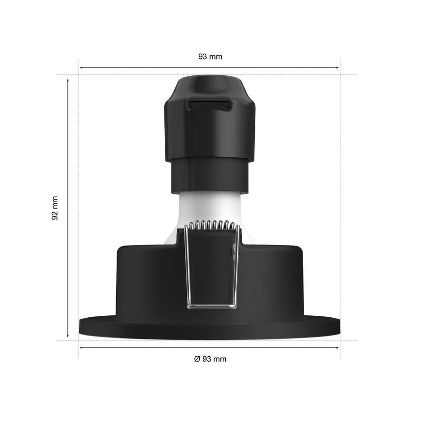 Philips - JUEGO 3x LED RGBW Lámpara de techo regulable para baño Hue XAMENTO 1xGU10/5,7W/230V 2200-6500K IP44