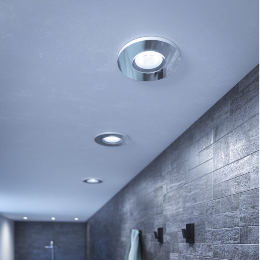 Philips - Lámpara empotrable de baño LED regulable Hue ADORE BATHROOM 1xGU10/4,2W/230V 2200-6500K IP44