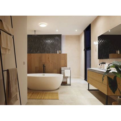 Philips - Lámpara de baño LED regulable Hue DEVERE LED/33,5W/230V IP44 425 mm de diámetro 2200-6500K + mando a distancia