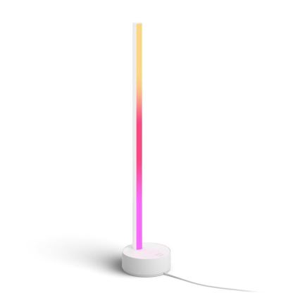 Philips - Lámpara de mesa Hue SIGNE LED RGB regulable LED/12W/230V 2000-6500K blanco
