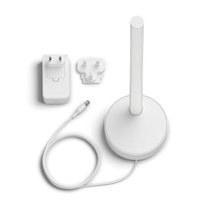 Philips - Lámpara de mesa Hue SIGNE LED RGB regulable LED/12W/230V 2000-6500K blanco