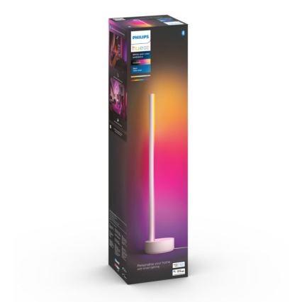 Philips - Lámpara de mesa Hue SIGNE LED RGB regulable LED/12W/230V 2000-6500K blanco