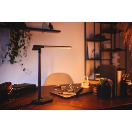 Philips - Lámpara de mesa LED Regulable táctil SWORD LED/12W/230V 2700/4000/6500K CRI90