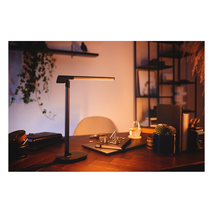 Philips - Lámpara de mesa LED Regulable táctil SWORD LED/12W/230V 2700/4000/6500K CRI90