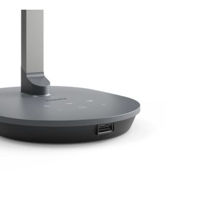 Philips - Lámpara de mesa LED Regulable táctil SWORD LED/12W/230V 2700/4000/6500K CRI90