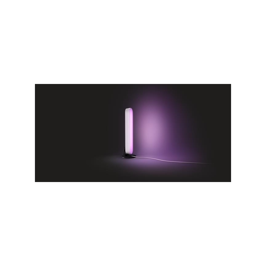 Philips - Lámpara de mesa LED RGB regulable HUE AMBIANCE LED/6W/230V blanca