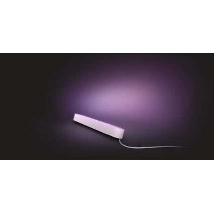 Philips - Lámpara de mesa LED RGB regulable HUE AMBIANCE LED/6W/230V blanca