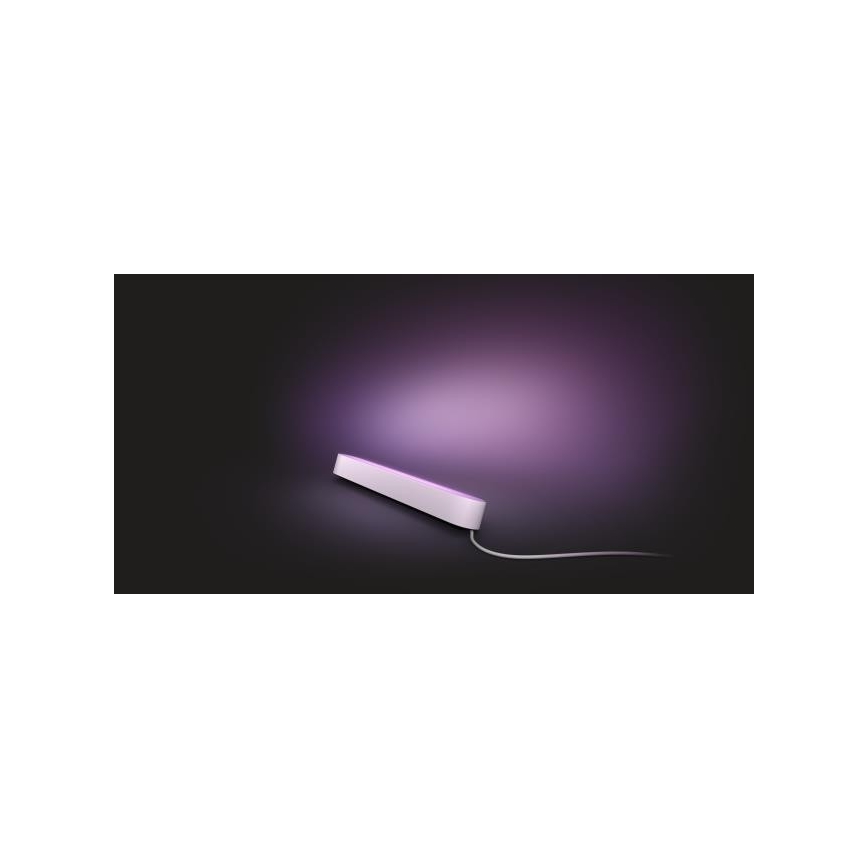 Philips - Lámpara de mesa LED RGB regulable HUE AMBIANCE LED/6W/230V blanca