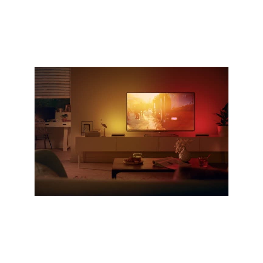 Philips - Lámpara de mesa LED RGB regulable HUE AMBIANCE LED/6W/230V blanca