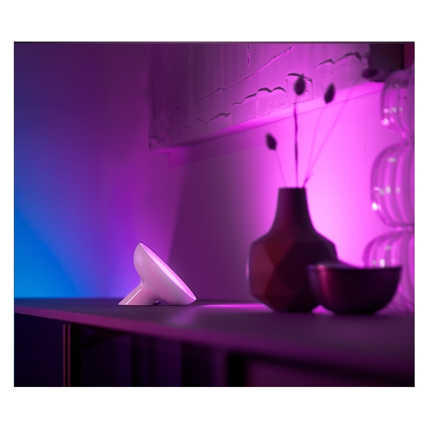 Philips - Lámpara de mesa LED RGB regulable Hue BLOOM LED/7,1W/230V