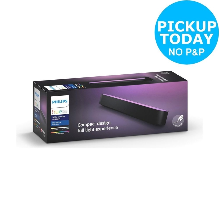 Philips - Lámpara de mesa LED regulable Hue PLAY LED/6W/230V