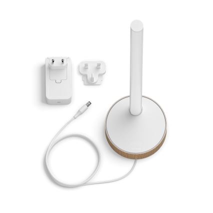 Philips - Lámpara de mesa LED RGBW regulable Hue SIGNE LED/11,8W/230V 2000-6500K