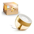 Philips - Lámpara de mesa regulable LED RGB Hue IRIS LED/8,2W/230V 2000-6500K dorada
