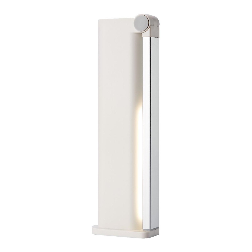 Philips - Lámpara de mesa regulable LED táctil AMBER LED/5W/5V 1800 mAh blanco