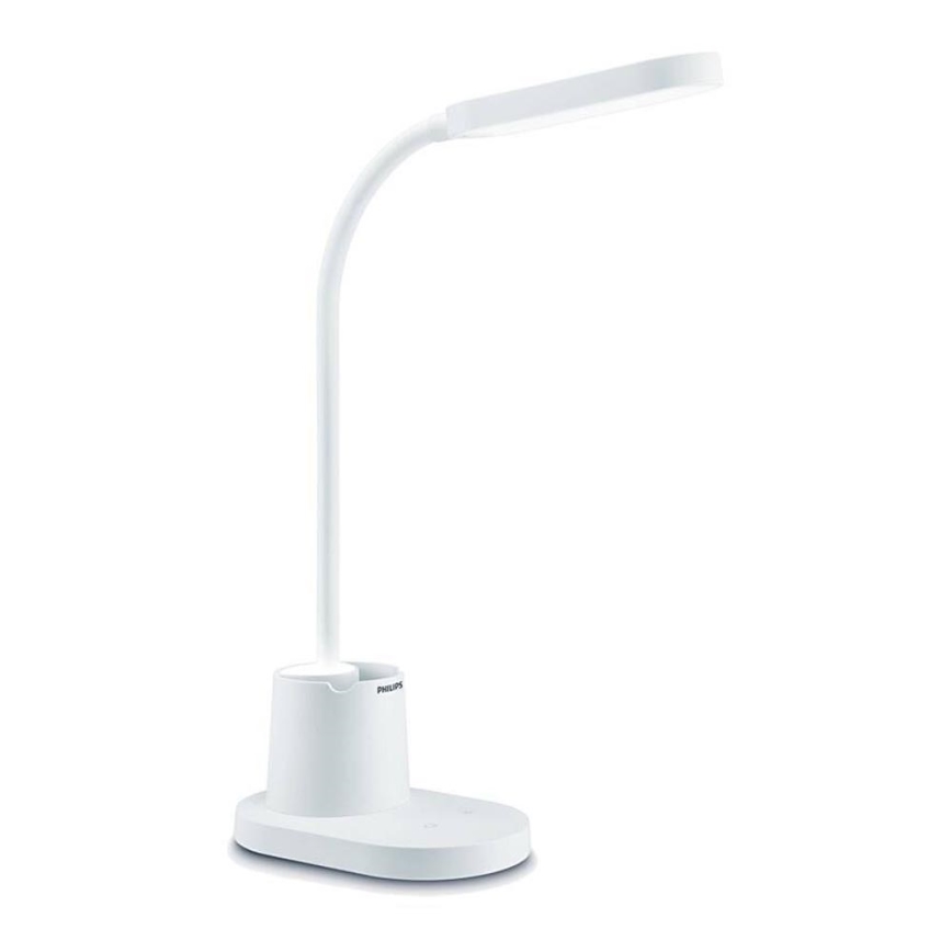 Philips - Lámpara de mesa regulable LED táctil BUCKET LED/7W/5V 1800 mAh 3000/4000/5700K CRI 90