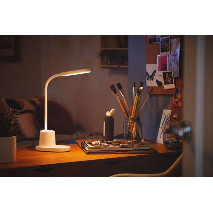Philips - Lámpara de mesa regulable LED táctil BUCKET LED/7W/5V 1800 mAh 3000/4000/5700K CRI 90