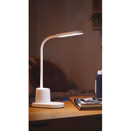 Philips - Lámpara de mesa regulable LED táctil BUCKET LED/7W/5V 1800 mAh 3000/4000/5700K CRI 90