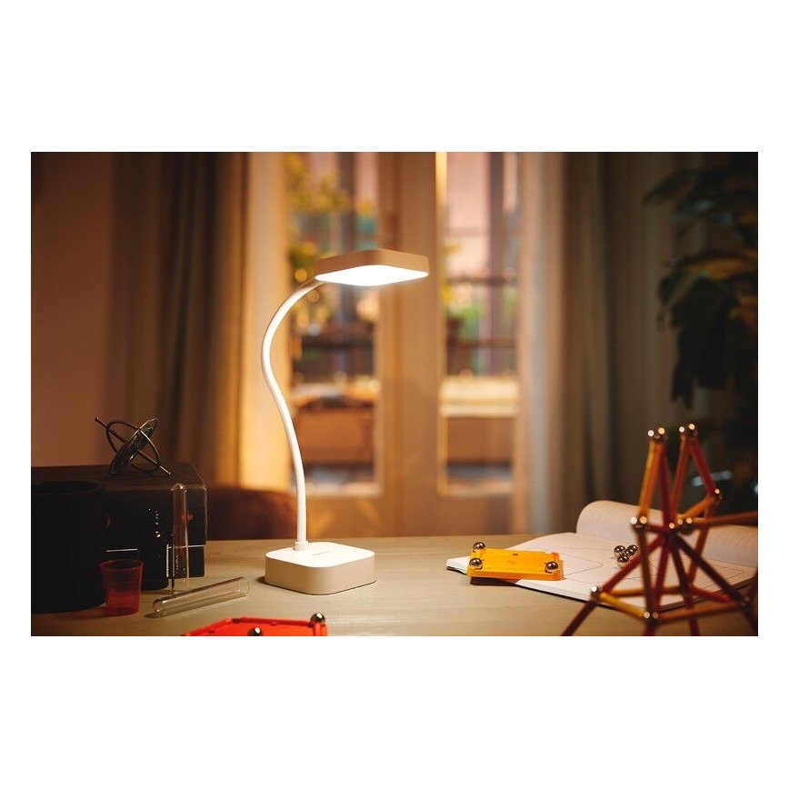 Philips - Lámpara de mesa regulable LED táctil ROCK LED/5W/5V 1800 mAh