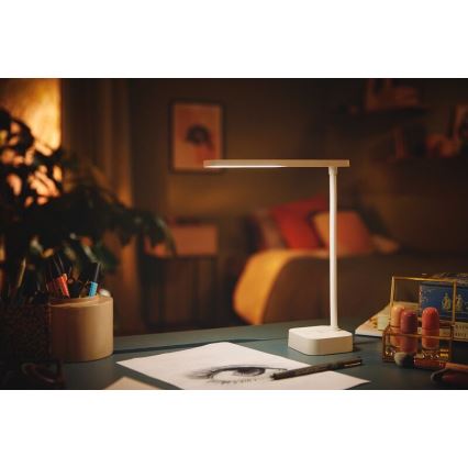 Philips - Lámpara de mesa regulable LED táctil TILPA LED/5W/5V 1800 mAh