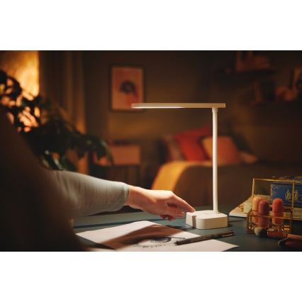 Philips - Lámpara de mesa regulable LED táctil TILPA LED/5W/5V 1800 mAh