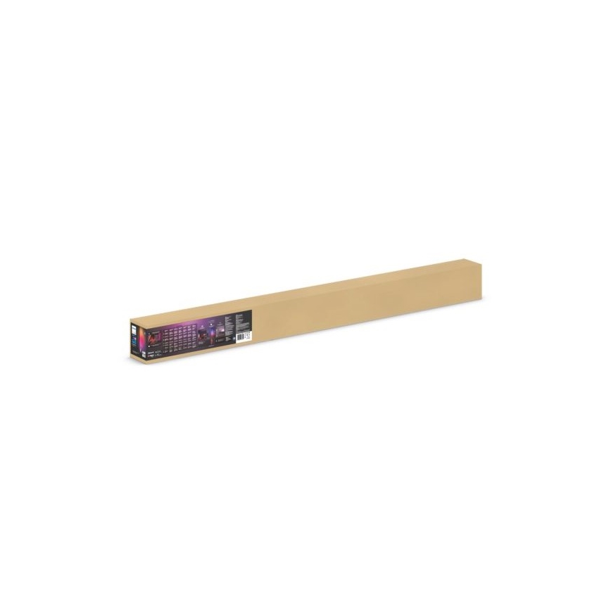 Philips - Lámpara de pie LED RGBW regulable Hue SIGNE LED/29W/230V 2000-6500K blanco