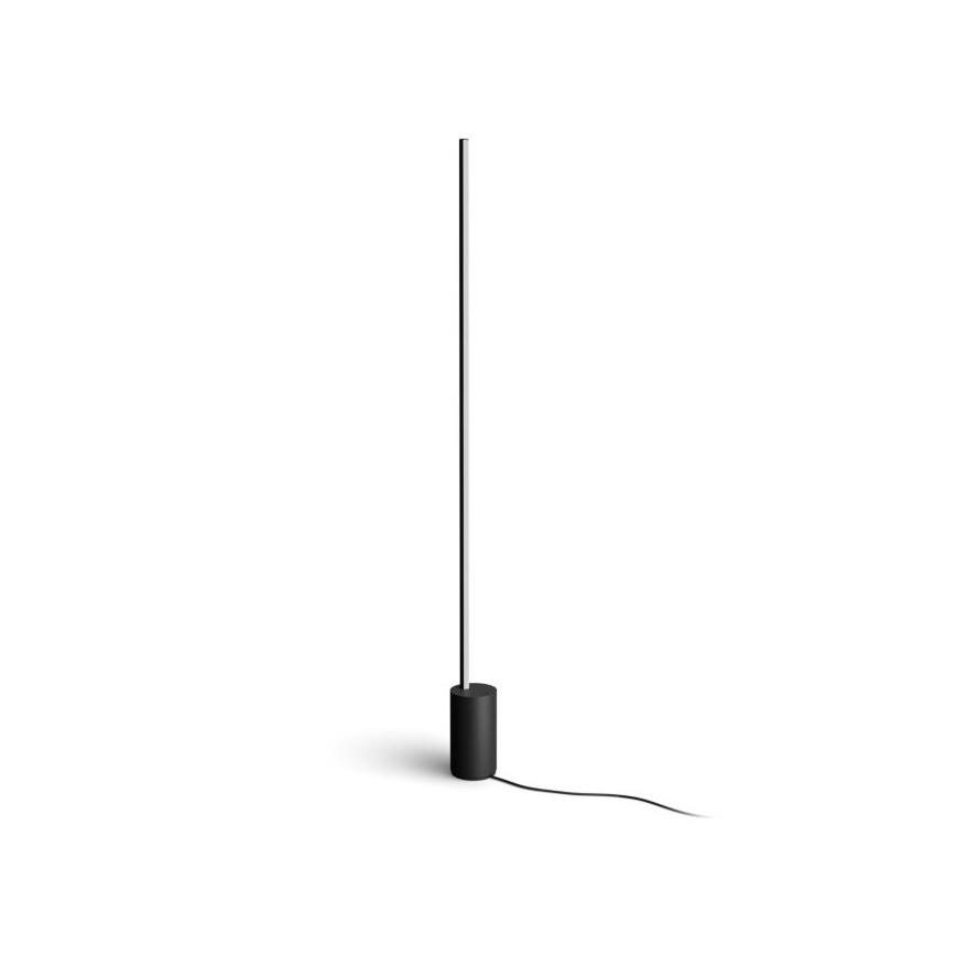 Philips - Lámpara de pie LED RGBW regulable Hue SIGNE LED/29W/230V 2000-6500K negro