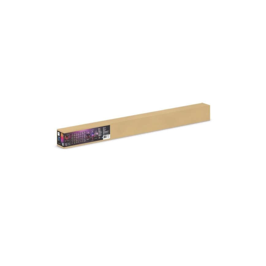 Philips - Lámpara de pie LED RGBW regulable Hue SIGNE LED/29W/230V 2000-6500K negro