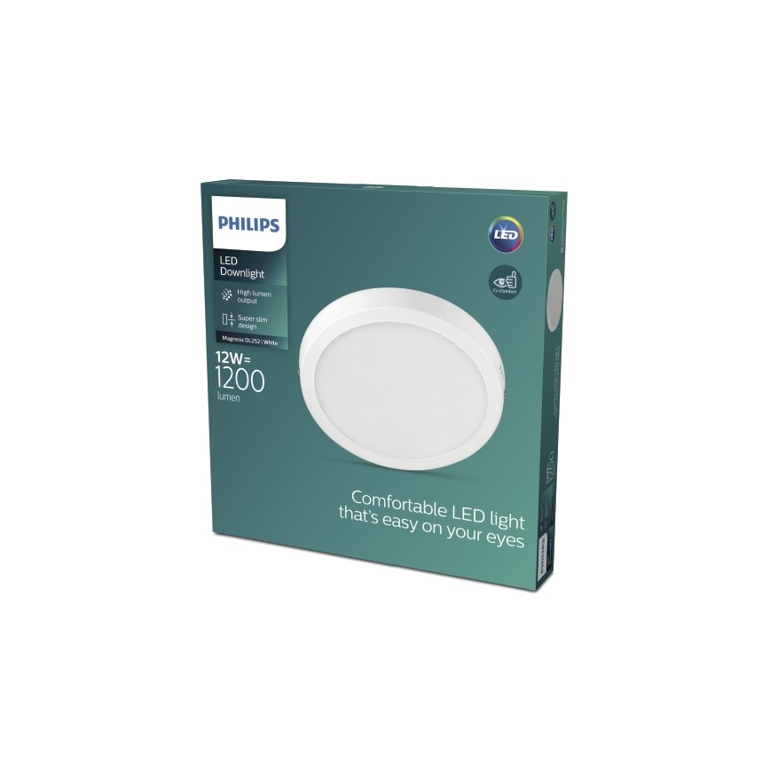 Philips - Lámpara de techo LED LED/12W/230V 2700K blanco