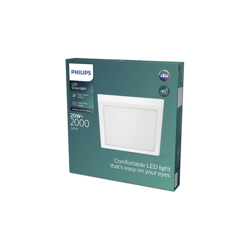 Philips - Lámpara de techo LED LED/20W/230V 2700K blanco