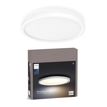 Philips - Lámpara de techo LED regulable Hue AURELLE LED/21W/230V 2200-6500K Ø 39,5 cm blanca