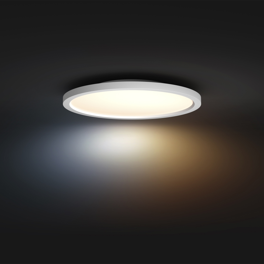 Philips - Lámpara de techo LED regulable Hue AURELLE LED/21W/230V 2200-6500K Ø 39,5 cm blanca