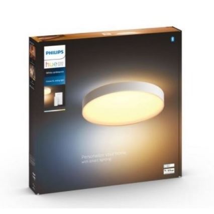 Philips - Lámpara de techo LED regulable Hue LED/48W/230V 2200–6500K Ø 551 mm blanca + mando a distancia