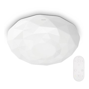 Philips - Lámpara de techo LED regulable LED/23W/230V 2700-6500K + mando a distancia
