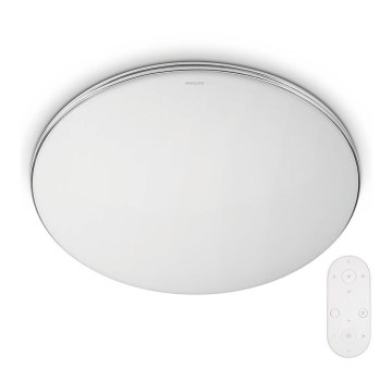 Philips - Lámpara de techo LED regulable LED/23W/230V 2700-6500K + mando a distancia