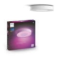 Philips - Lámpara de techo LED RGB regulable Hue INFUSE LED/33,5W/230V 2000-6500K Ø 381 mm blanca