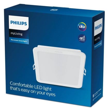 Philips - Lámpara empotrable LED MESON LED/12,5W/230V 3000K