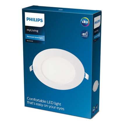 Philips - Lámpara empotrable LED SLIM LED/9W/230V 3000K