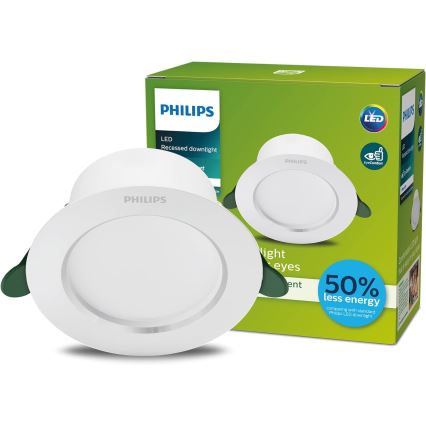 Philips - Lámpara empotrada LED LED/6,5W/230V 3000K