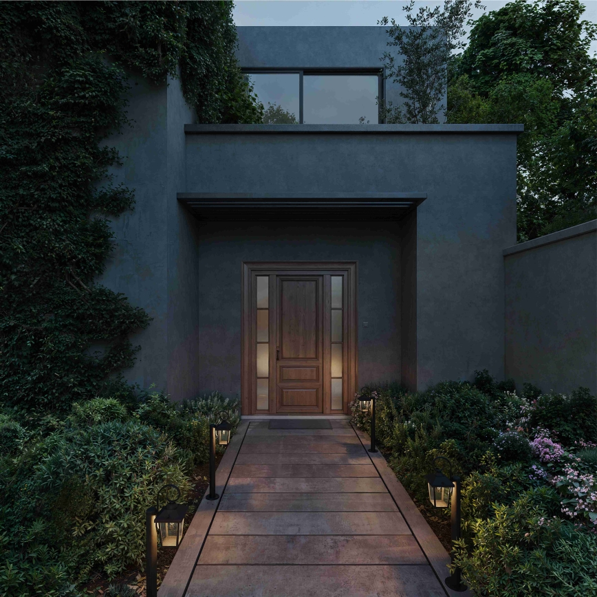 Philips - Lámpara exterior BUZZARD 1xE27/25W/230V IP44