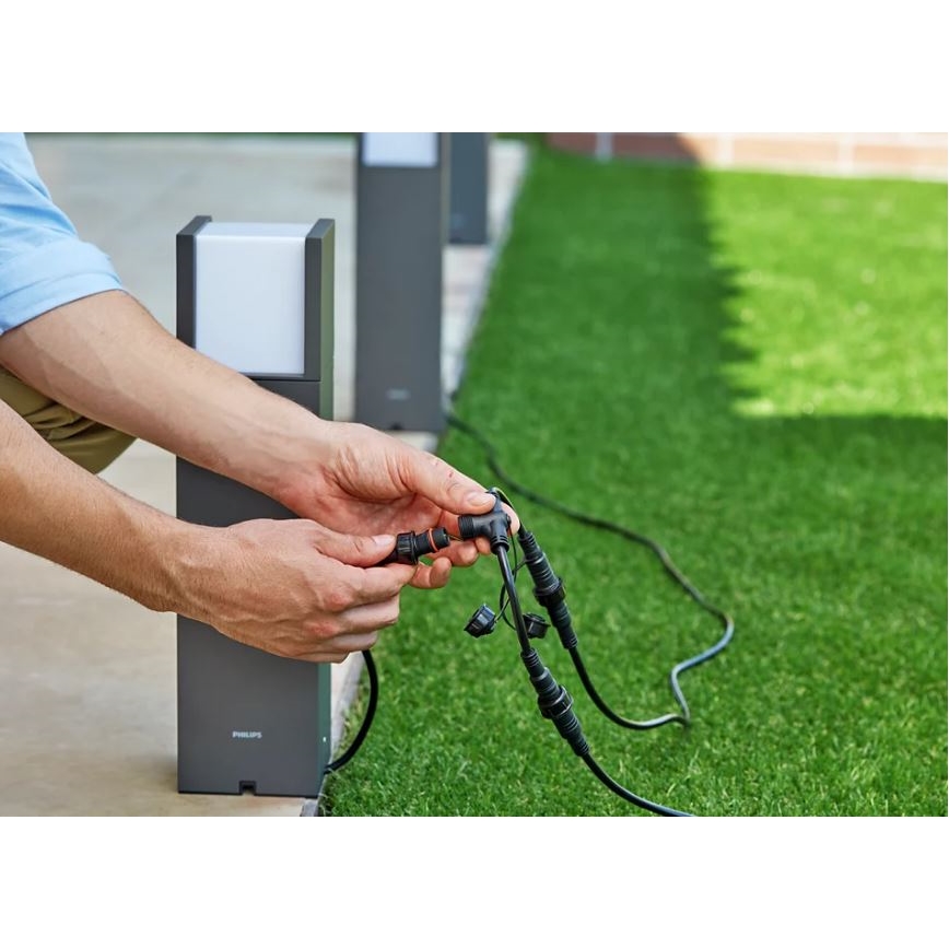 Philips - Lámpara LED de exterior LED/6W/12V 4000K 2700K IP44